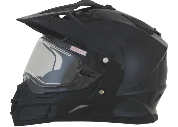 Casca Snowmobile AFX  FX-39DS Viziera dubla culoare neagra marime M