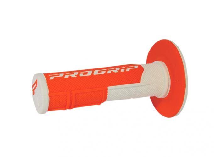 Mansoane Progrip MX 801 Double Density  Alb/Fluo Portocaliu