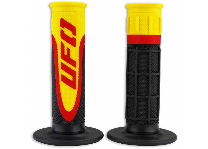 Mansoane motocross Ufo Axiom, negru/galben