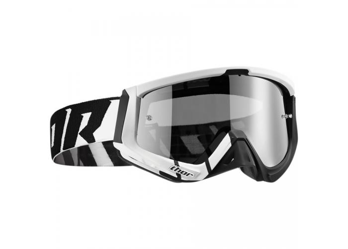 Ochelari Atv/Cross Thor Sniper culoare alb/negru