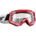 Ochelari Atv/Cross Thor Combat culoare rosu/alb