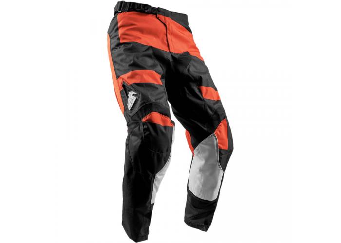 Pantaloni motocross Thor Pulse  Level marime 32 Rosu portocaliu/negru