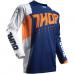 Tricou motocross Thor  S7 Plus AKV portocaliu/albastru, L