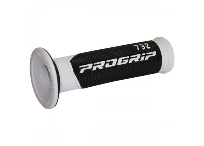 Mansoane  Progrip 732- capat deschis; ghidon 22mm;  L 125mm Culoare Negru/Alb