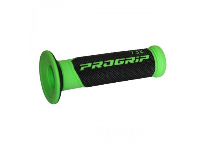 Mansoane  Progrip 732- capat deschis; ghidon 22mm;  L 125mm Culoare Negru/Verde fosforescent