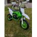 Motocicleta Cross Copii KXD Pro 707A Dirtbike - 49cc 2T Roti 10" , alb/verde 
