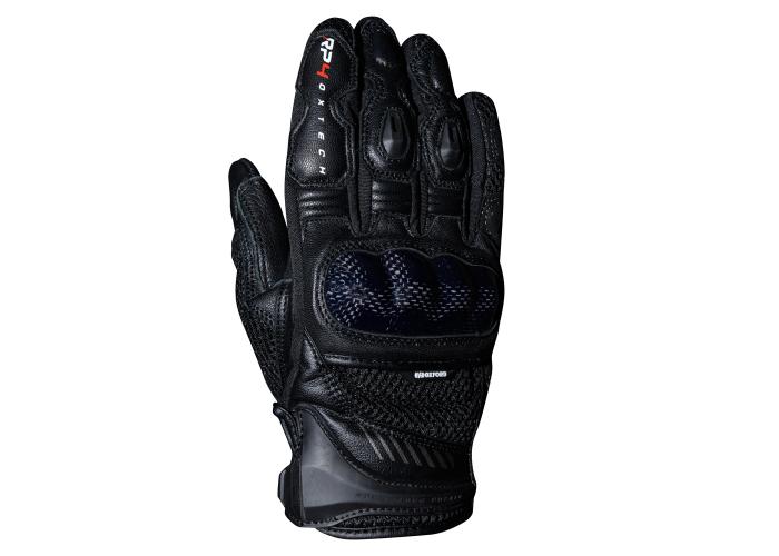 Manusi piele Oxford RP 4 Short Sports Glove Tech, negre, 2XL