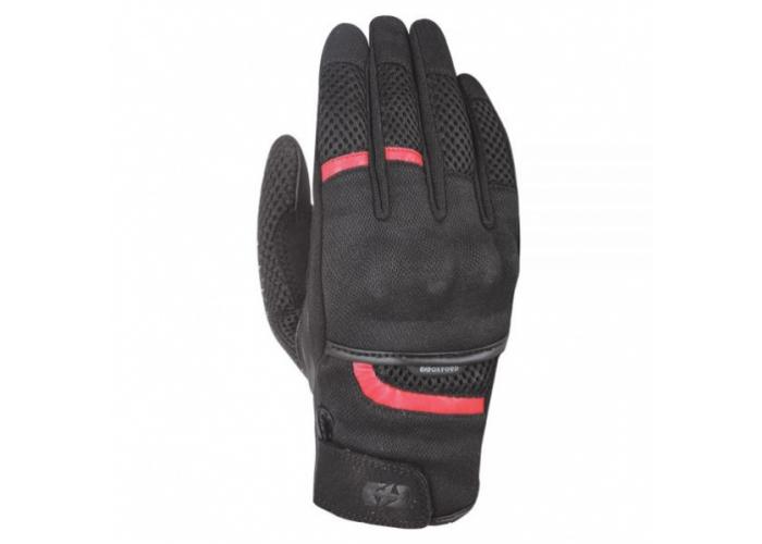 Manusi piele/textil Oxford Brisbane Air Glove Tech, negre, L