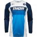 Tricou THOR Pulse Racer, Alb/Albastru, M