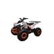 ATV KXD 125cc -008 , roti de 8" , culoare alb/portocaliu