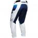 Pantaloni Thor Pulse Racer, Alb/Albastru, 42