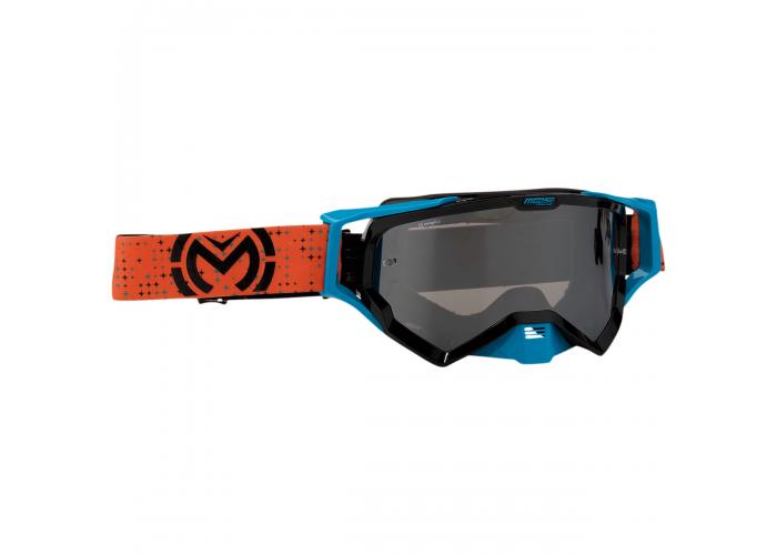 Ochelari atv/cross Moose Racing XCR Pro Star culoare Albastru/Portocaliu