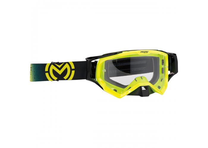 Ochelari atv/cross Moose Racing XCR Galaxy culoare Negru/Verde