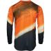 Tricou motocross Thor Sector Vapor culoare Negru/Portocaliu marime M