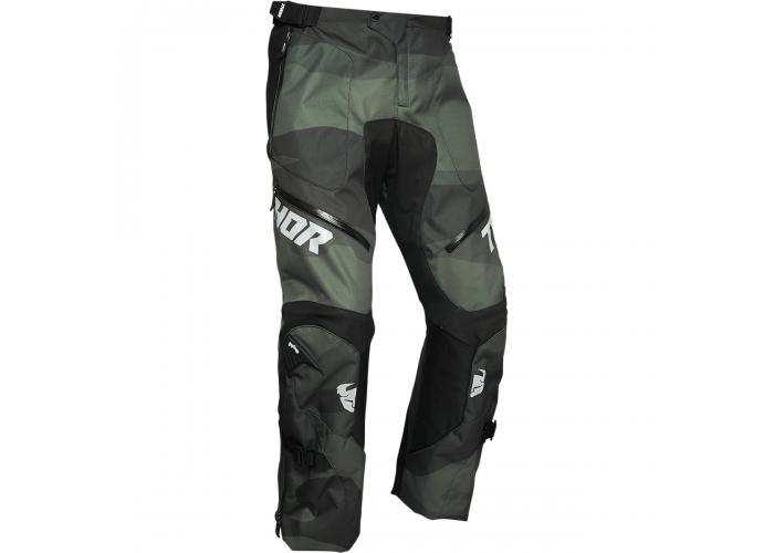 Pantaloni motocross Thor Terrain peste cizme culoare Camo marime 46