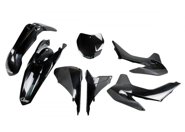 Kit complet plastice KTM, culoare negru