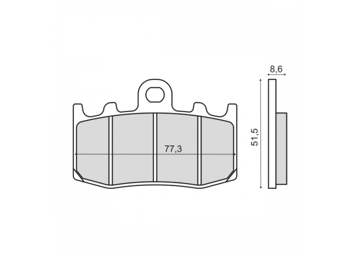 Placute frana sinter BMW K1200S  05 08