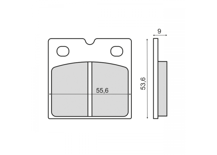 Placute frana (Sinter) BMW R65 650 1981-1989