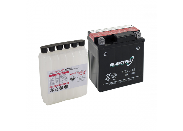 Baterie moto + electrolit 12V12Ah  YTX14-BS