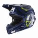 Casca Atv/Cross Leatt, marimea L, culoare  albastru/alb