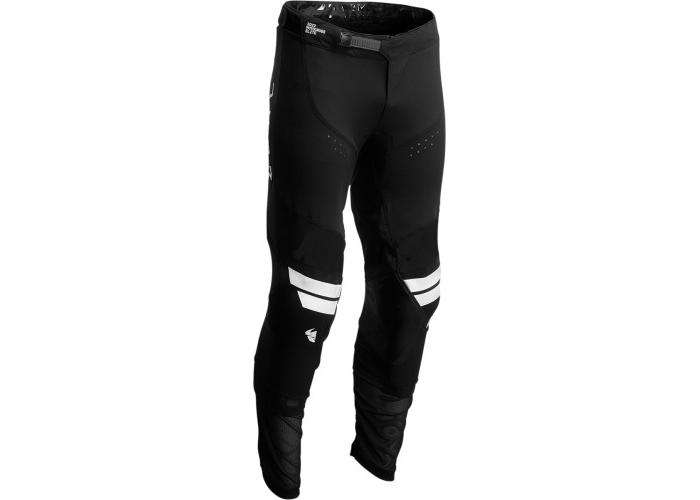 Pantaloni atv/cross Thor Prime Hero, culoare negru/alb, marime 34