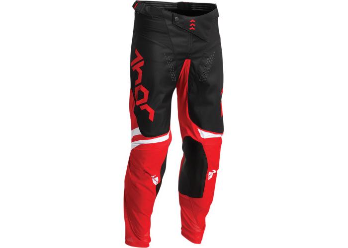 Pantaloni atv/cross Thor Pulse Cube, culoare rosu/negru, marime 30