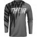 Tricou atv/cross Thor Sector Minimal, culoare gri/negru, marime 4XL