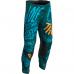 Pantaloni atv/cross copii Thor Pulse Counting Sheep, culoare turcoz/portocaliu, marime 20