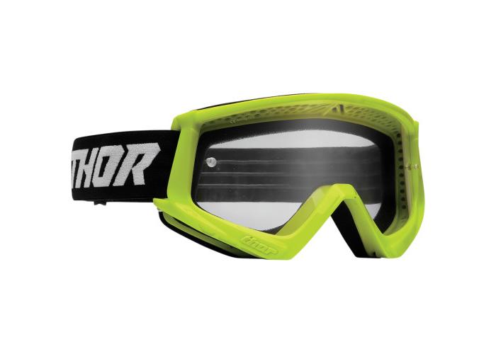 Ochelari atv/cross copii Thor Combat, culoare lime/negru