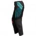 Pantaloni cross/atv dama Thor Pulse Racewear Urth, culoare negru/turcoaz, marime 2XL