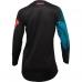 Tricou atv/cross dama Thor Pulse Racewear Urth, culoare negru/turcoaz, marime S