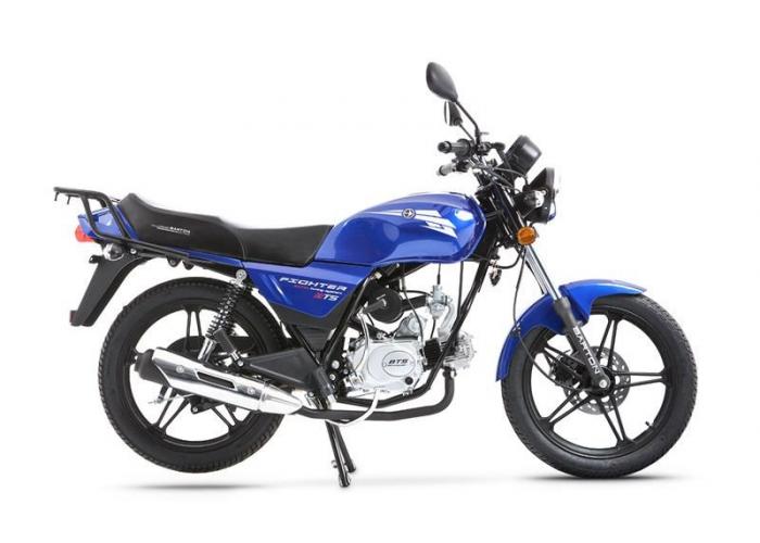 Motociclu Fighter Eco 50cc, culoare albastru