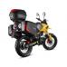 Motocicleta Barton Hyper 125cc, culoare negru/galben, cu topcase