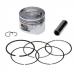 Kit piston + segmenti atv/cross 125cc, 52.40mm, bolt 14mm	