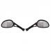 Set oglinzi moto/atv, 120x66mm, filet M8, culoare negru