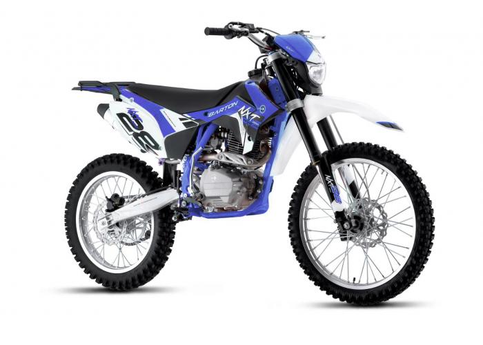 Motocicleta Enduro Barton NXT, 250cc, 4T, roti 21"/18", culoare albastru