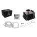 Set motor complet,cilindru, piston si garnituri, 50cc, motorizare 139FMB