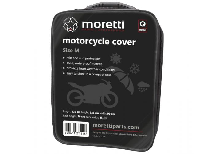 Prelata moto exterior, material impermeabil, 229cm x 99cm x 125cm, marime M