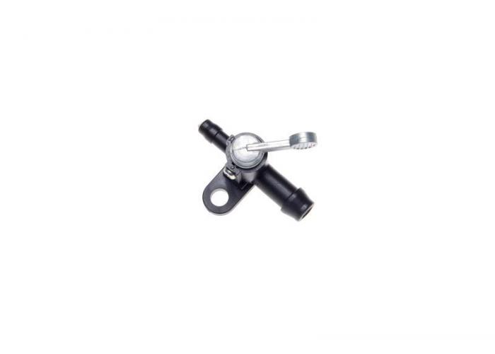 Robinet benzina universal, montaj pe furtun, intrare 10mm, iesire 6mm