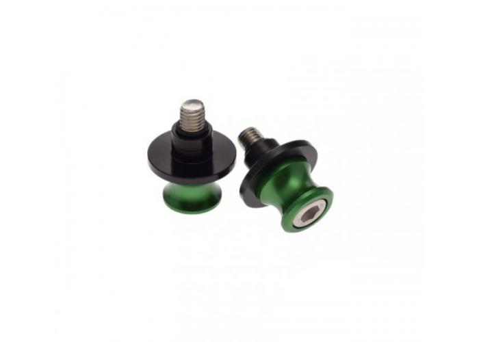 Adaptor pentru bascula moto, stander cu gheare, filet M10x1.5, culoare verde