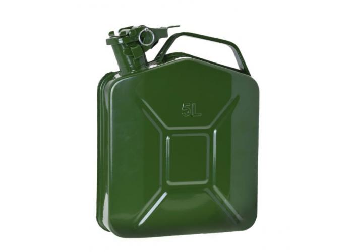 Canistra combustibil, capacitate 5L, din metal, culoare verde