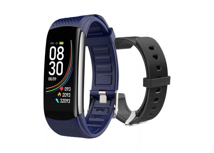 Smartwatch Rubicon RNCE59, culoare negru/albastru