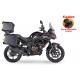 Motocicleta Voge 300DS, culoare negru/rosu, cutii bagaje incluse