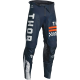 Pantaloni motocross/enduro Thor Pulse Combat, culoare bleumarin/alb, marimea 30