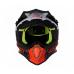 Casca motocross/atv Just1 Mask, culoare portocaliu fluorescent / negru mat, marime XL