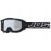 Ochelari motocross/atv Just1 Iris 2.0 Solid, sticla tip oglinda, culoare negru