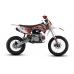 Motocicleta cross copii Barton BTS 125, 125cc, 4T, roti 17/14", culoare rosu