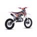 Motocicleta cross copii Barton BTS 125, 125cc, 4T, roti 17/14", culoare rosu