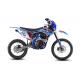 Motocicleta Enduro/Cross Barton DB150 BTS 150cc, 4T, roti 19"/16", culoare rosu/albastru