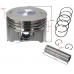 Set piston, d.65mm, segmenti, bolt 15mm, Barton NXT250cc